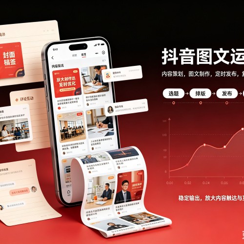 京口抖音图文代运营服务